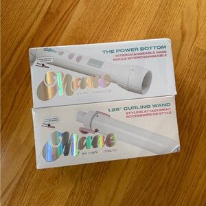 BRAND NEW MANE Power Bottom + 1.25” Curling Wand Iron